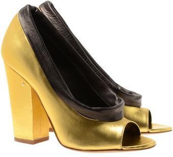  Anna Metallic Leather Shoe-boots 