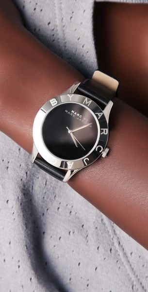 Marc By Marc Jacobs Blade Etched Logo Watch - Lyst
