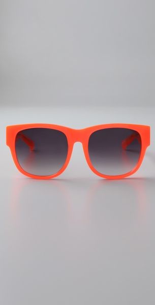 Matthew Williamson Curved Square Sunglasses - Lyst