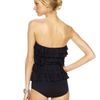 Michael By Michael Kors Cascading Ruffle Maillot Swimsuit in Black - Lyst