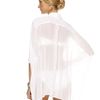 Michael Kors Sheer Crystal Coverup in White - Lyst