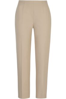 Piazza Sempione Audrey Beige Cropped Trousers - Lyst