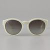 Stella Mccartney Round Sunglasses in White (green) - Lyst