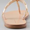 Vera Wang Lavender Rox Flat Thong Sandals in Gold (pink) - Lyst