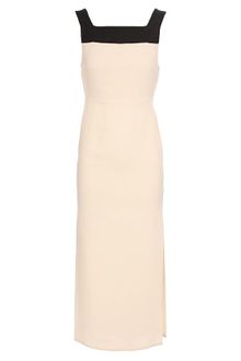 Yasmin Kianfar Crepe Silk Dress with Side Slits - Lyst