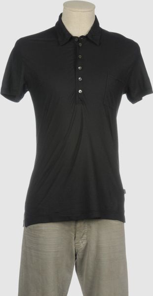 Almeria Polo Shirt in Black for Men (sand) - Lyst