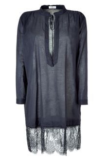 Day Birger Et Mikkelsen Shadow Grey Elisabeth Tunic Dress - Lyst