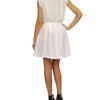 Fendi Lasercut Cottonsilk Lattice Skirt in White - Lyst