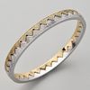 House Of Harlow Engraved Triangle Bangle Set in Gold - Lyst