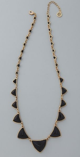 House Of Harlow Pyramid Station Necklace - Lyst