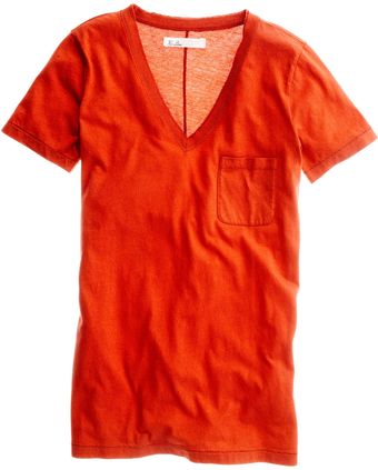 Madewell V-neck Pocket Tee - Lyst