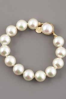 Majorica Pearl Bracelet - Lyst