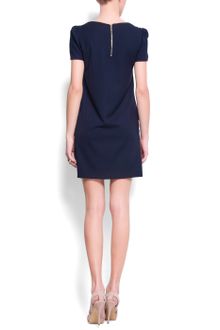 Mango Straight-cut Dress - Lyst