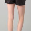 Rebecca Minkoff Leather Shorts Mika in Black - Lyst