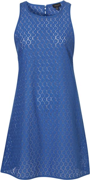 Blue Lace Tunic Cover Up 