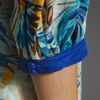 Tracy Reese Floral Inset Blouse in Blue (ecru floral) - Lyst