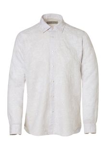 Etro Sand/Cream Paisley Print Shirt - Lyst