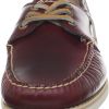 Frye Mens Sully Boat Shoe in Brown for Men (burgundy) - Lyst