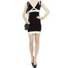 Hervé Léger Two Tone Ilia Dress in Black - Lyst