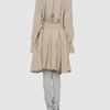 Lanvin  Fulllength Jacket in Beige - Lyst