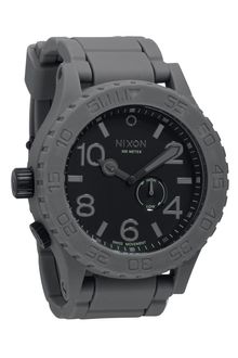 Nixon The 51-30 Rubber Strap Watch - Lyst