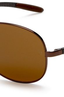 Ray-Ban Ray-ban Mens Polarized Aviator Sunglasses - Lyst