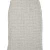 Dolce & Gabbana Tweed Pencil Skirt in Beige (sand) - Lyst