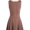 Modcloth Just Called To Say Chai Dress in Brown (mocha) - Lyst