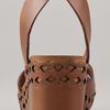 Ash Vanina Wedge Sandals in Brown (natural) - Lyst