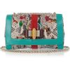 Christian Louboutin Sweet Charity Python and Leather Shoulder Bag in Multicolor (multicolored) - Lyst