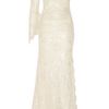 Emilio Pucci OneShoulder Lace Gown in White (ivory) - Lyst