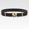 Gucci Swarovoski Crystal Accented Enamel Tiger Leather Belt in Black (nero) - Lyst