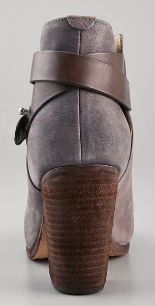 rag and bone grey booties