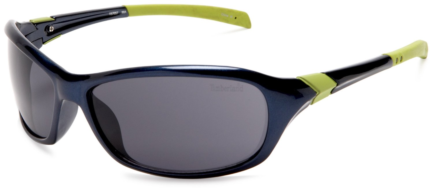 Timberland Sport Sunglasses in Blue for Men (indigo blue frame/smoke