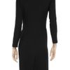 Alexander Mcqueen Beaded Wool Dress in Black - Lyst