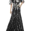 Alexander Mcqueen Printed Silk Gown in Black - Lyst