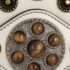 Alexander Mcqueen Byzantine Book Embellished Leather Clutch in Beige - Lyst