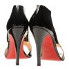 Christian Louboutin Creve Coeur Patent Leather Shoeboots in Black - Lyst