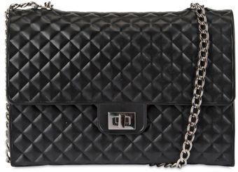 Designinverso Quilted Pvc Shoulder Bag - Lyst