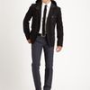 Hugo Heise Microcheck Trousers in Gray for Men (charcoal) - Lyst