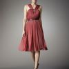 Lanvin Pleated Tulle Dress in Pink - Lyst