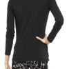 Mcq By Alexander Mcqueen Stretchjersey Top in Black - Lyst