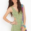 Nasty Gal Mesa Cutout Dress  Lime in Gray - Lyst