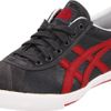 Onitsuka Tiger Mens Rotation 77 Sneaker in Gray for Men (charcoal/burgundy) - Lyst