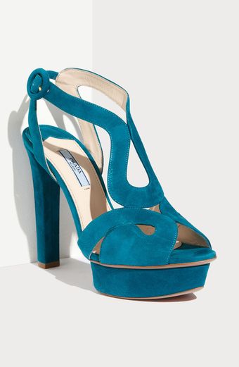  Hexagon Arabesque Platform Sandal 