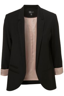 Topshop Black Boyfriend Blazer - Lyst
