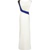 Antonio Berardi Coloured Wrapped Crepe Gown in White (blue white) - Lyst