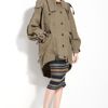 Burberry Prorsum Linen Parka in Green (military green) - Lyst