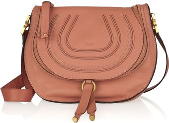 Chloé Marcie Leather Shoulder Bag - Lyst