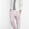 D&g Light Pink Pleat Drop Carrot Chinos in Pink for Men - Lyst